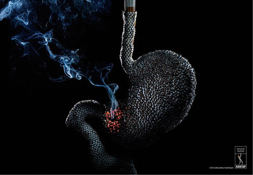 10 Powerfully Creative Anti Smoking Ads Mba Healthcare Management